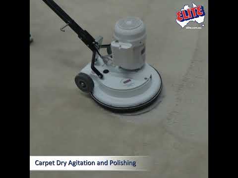 Elite Carpet Dry Cleaning Process