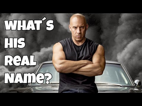 Vin Diesel's REAL NAME and $ NET WORTH 2024!