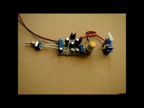 Sterownik serwomechanizmu modelarskiego