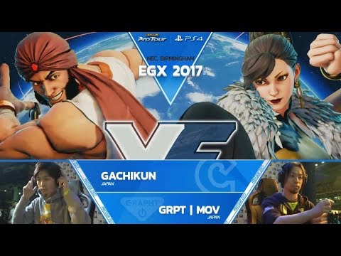 SFV: Gachikun vs GRPT | MOV - EGX 2017 Top 8 - CPT 2017