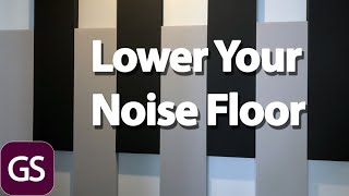 Using Acoustic Treatment To Lower Theater Noise Floor