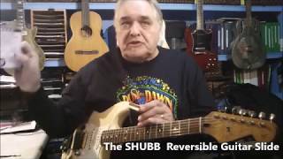 Video thumbnail for SHUBB REVERSIBLE GUITAR SLIDE Demonstrated by Roger 'Hurricane" Wilson by Roger Wilson