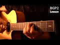 Beautiful And Emotional Fingerstyle Guitar Progression BGP2 Full Lesson
