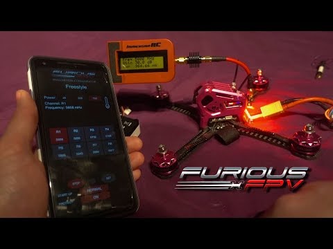 FuriousFPV Stealth Long Range - Bluetooth Power Testing + LED Strip (Infinity Drones)