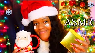 asmr ✨snowed in with your bestie ☕🎄❄️ (makeup, hot cocoa, spilling tea) (so cozy) ♡