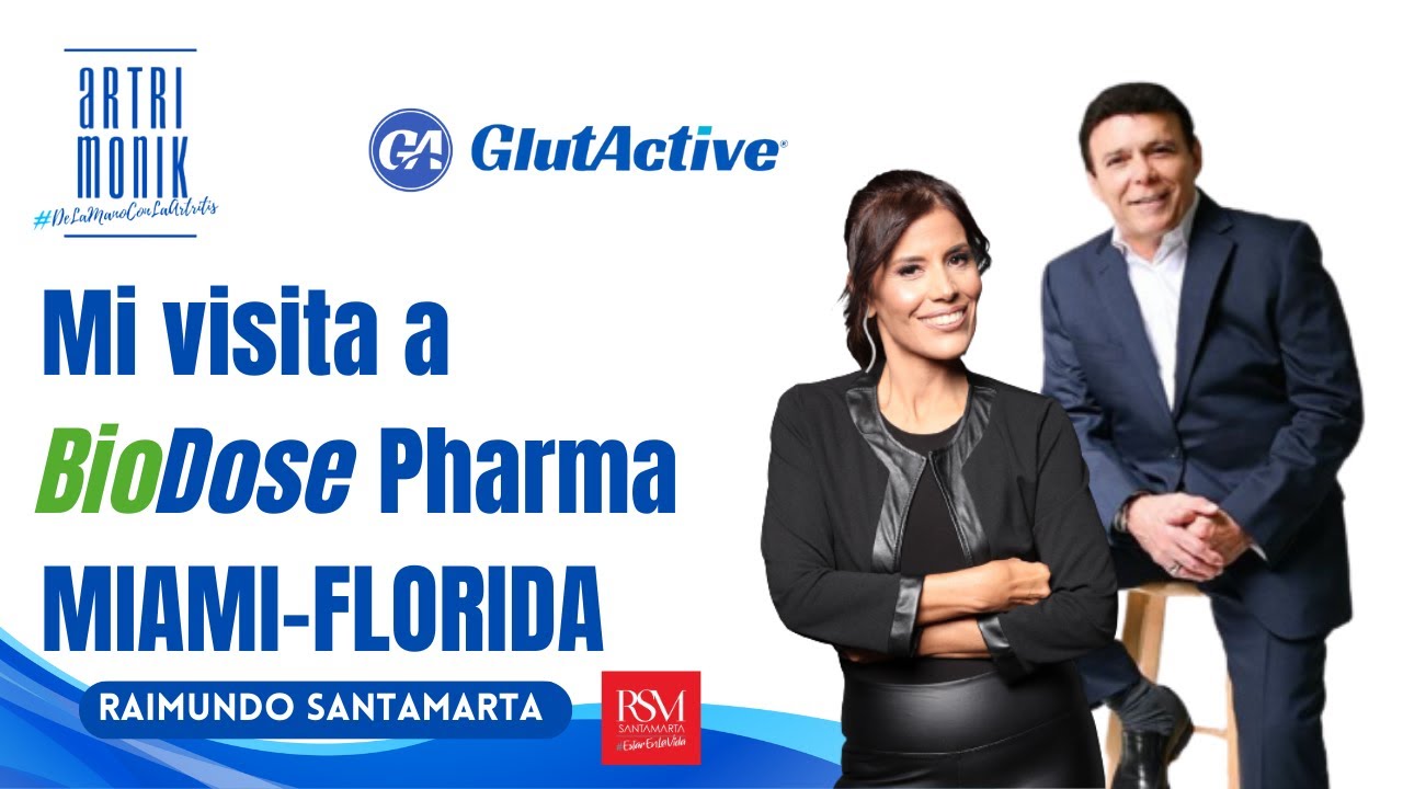 Visita BioDose Pharma Florida, USA Testimonio Glutactive