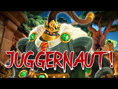 The Juggernaut Bomb King Build is GREAT! - Paladins Bomb King Gameplay