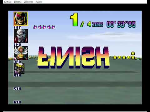 F-Zero X Expansion Kit Gameplay DD-2 Cup Master Blue Falcon Part 1