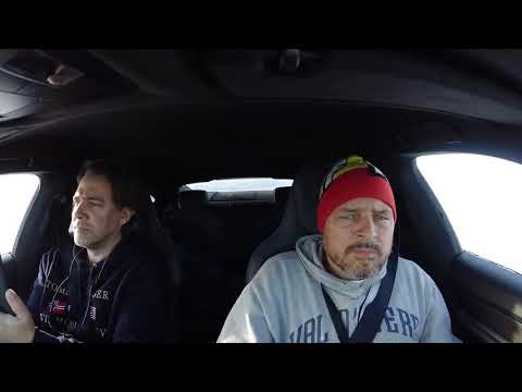 Ice Experience Porsche, Levi in Finland. Drifting the Porsche Taycan Turbo S