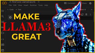 How to Finetune Llama3-8b in Google Colab for Free thumbnail