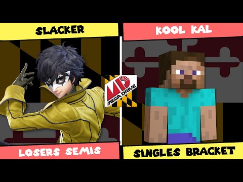 Mega Drive #109: Losers Semis - Slacker (Joker) vs Kool Kal (Steve) SSBU Singles