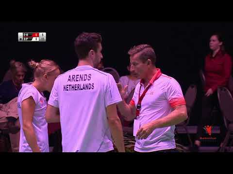 Final Selena Piek & Jacco Arends winnen Yonex Belgian Championship 2017 2