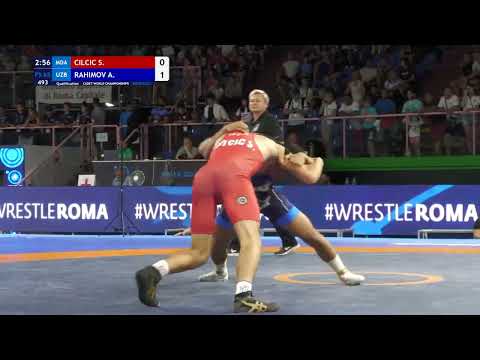 FS 65KG | CILCIC S. (MDA) VS RAHIMOV A. (UZB) |CADET WORLD WRESTLING CHAMPIONSHIP ROMA 2022 |