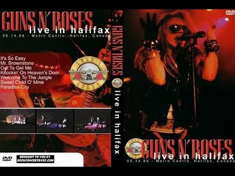 Guns N' Roses Live Halifax 1988 (Better Audio)