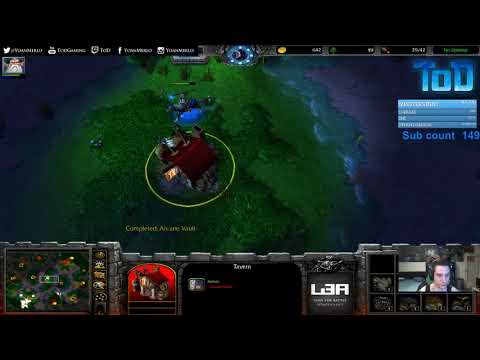 Warcraft III #501 - mannerhack Human vs Orc (Secret Valley)