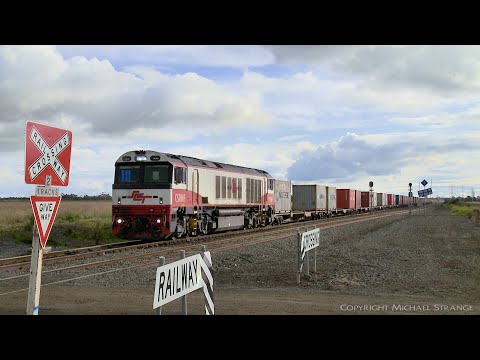 7922V SCT/SBR Dooen Container Freight Train (21/6/2020) - PoathTV Australian Railways