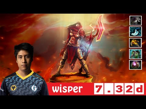 [DOTA 2] EG.Wisper the LEGION COMMANDER [OFFLANE] [7.32d]