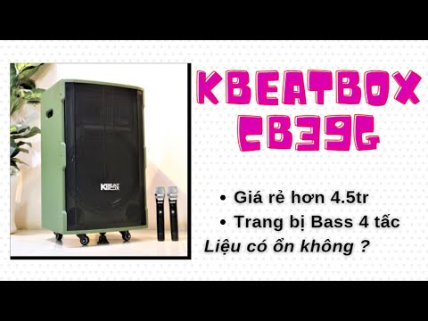 KBeatBox CB39G | Loa kéo Karaoke 