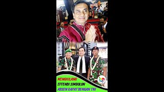 Download lagu MENGHILANG - EFFENDI SIMBOLON ABSEN RAPAT DENGAN TNI ll Mulutmu Harimaumu #shorts mp3