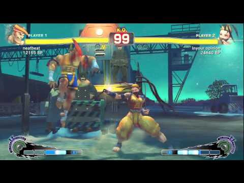 SSF4: neatbeat (Adon) VS Iyo (Ibuki)