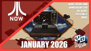 Atari Now! January 2026 - News, Christmas, Predictions, Homebrews For All Atari Systems and More