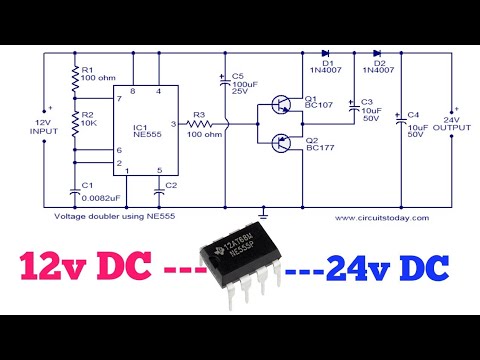 dc voltage doubler circuit