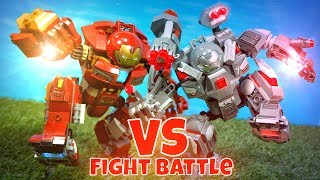Lego Avengers Endgame War Machine Buster VS Hulkbu