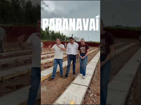 Andamento da obra da ponte que estamos construindo em Japurá.