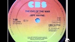 JEFF WAYNE - THE EVE OF THE WAR - 12&#39;&#39; LONG VERSION - 1979