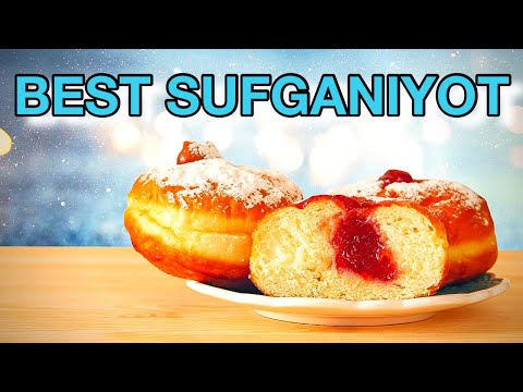 SUFGANIYOT | MILK FREE DONUTS | BEST DOUGH RECIPE FOR PACZKI-DOUGHNUTS-BEIGNETS, סופגניות & FRITTERS