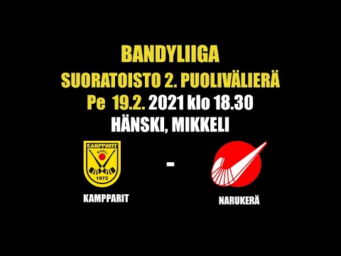 Suoratoisto Kampparit - Narukerä pe 19.2.2021 klo 18.30