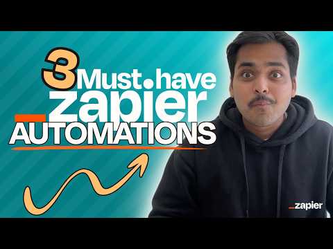 3 Zapier Automations EVERY Business Needs