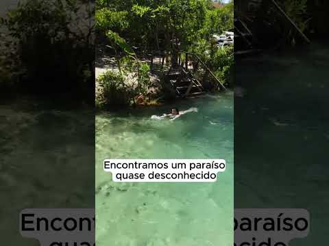 O paraíso de águas cristalinas que pouca gente conhece
