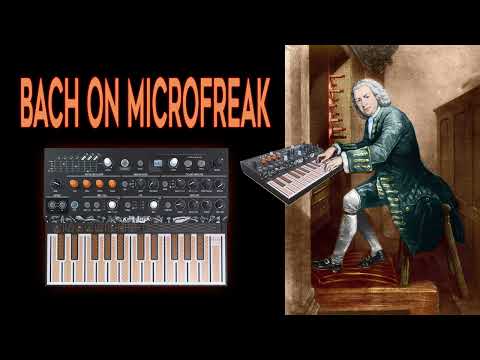 Synthesizer Bach Invention 8 in F Major, BWV 779