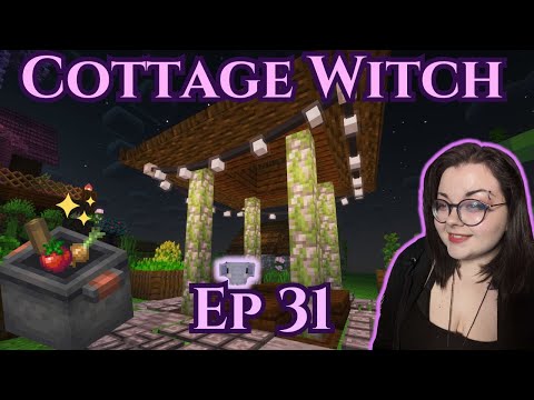 EPIC Minecraft Cottage Witch Lootin' & Lunchin'!