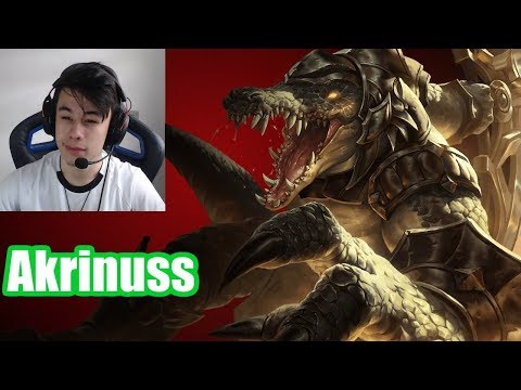 Akrinuss | RENEKTON vs DARIUS | RENEKTON Top | Challenger Gameplay | Patch 8.13