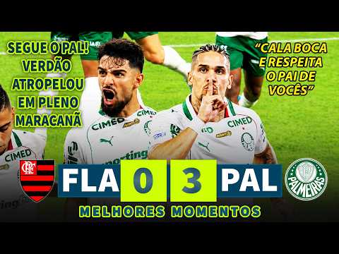 VERDÃO HUMILHOU O MENGÃO | Flamengo x Palmeiras | Melhores Momentos | Brasileirão | 23/05/2026