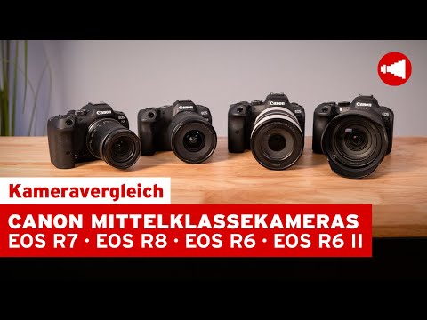 Canon Mittelklassekameras im Vergleich - Expertentalk über die EOS R7, R8, R6 & R6II