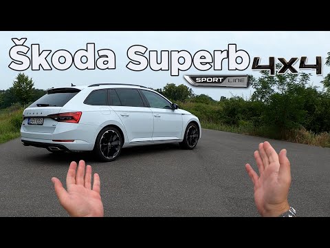 Škoda Superb Sportline - Der 4x4 Supercombi! POV DRIVE Onboard - 4K 60FPS!