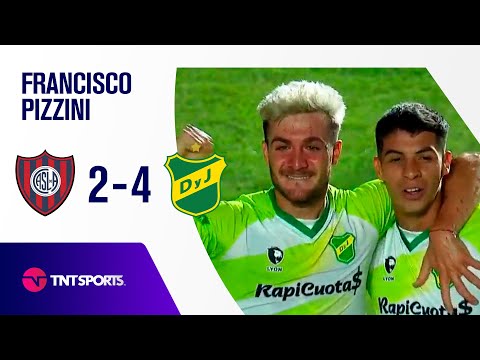 ¡LE ROMPIÓ EL ARCO! 🔥 PIZZINI sacó un remate inatajable y puso el CUARTO del HALCÓN ⚽
