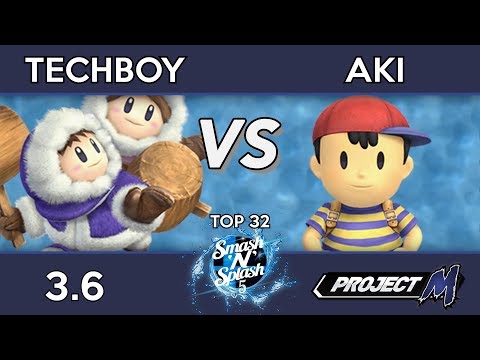 techboy (ICs) vs Aki (Ness) - Smash 'N' Splash 5 Top 32