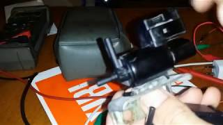 Mazda Protege 2003 ES EGR SOLENOID Testing