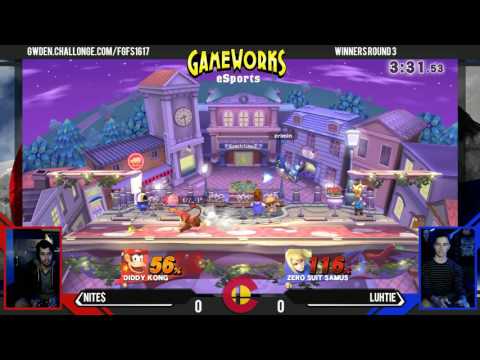 Nite$ (Diddy Kong) Vs. Luhtie (ZSS) - WR3