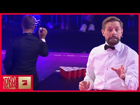 Wer ist besser im Beer Pong? | Lucky Shot | JKP8