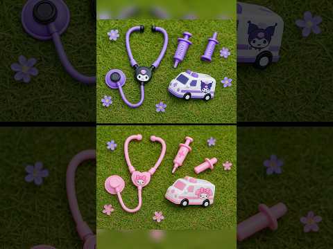 Kuromi VS My melody 🩷💜🖤 #sanrio #kuromi #mymelody