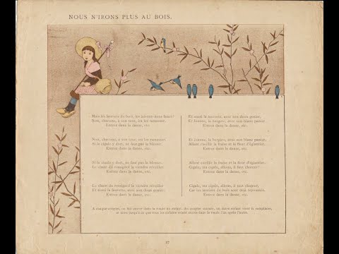 NOUS N'IRONS PLUS AU BOIS（1883）