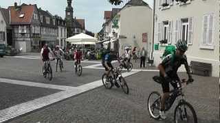 preview picture of video 'Auftakt zur 1. Mountainbike Transodenwaldtour'