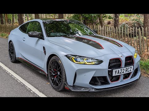 1st Drive in the BMW M4 CSL | 4k