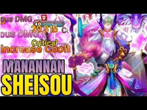 Sheisou OP Manannan POWER - Summoners War