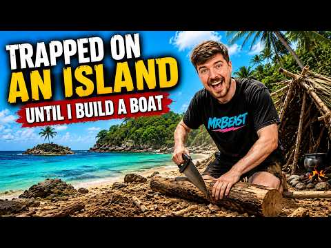 Trapped On An Island Until I Build A Boat